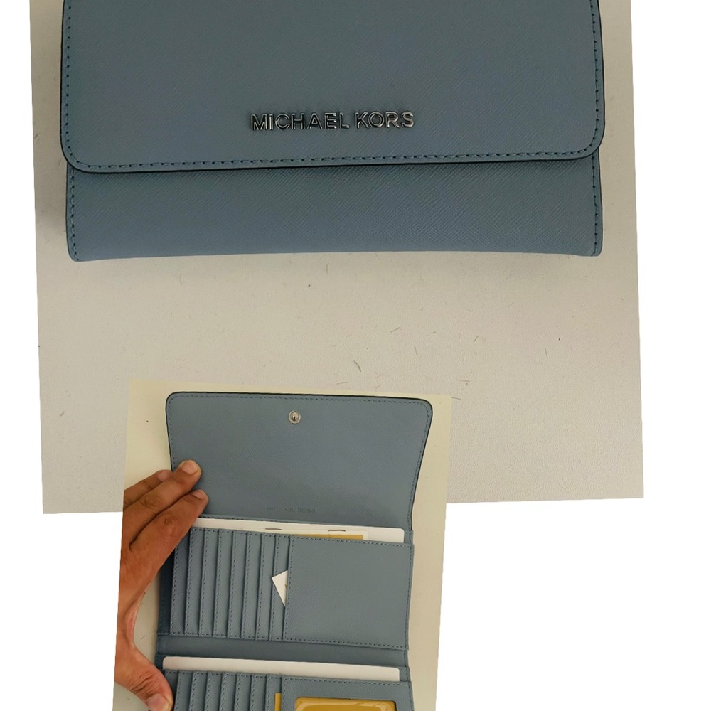 Michael Kors Blue Wallet